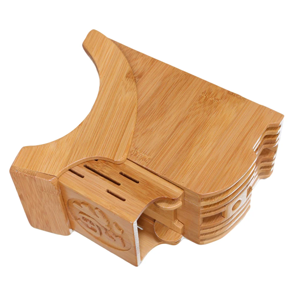 

Item Stackable Fourth Barrette Making Multi Function Holder Storage Rack Kitchen Bamboo Household