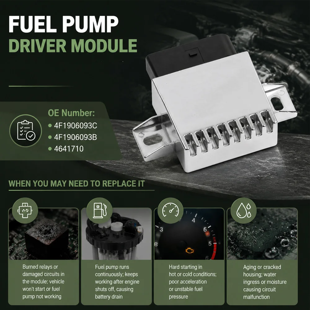 For Volkswagen Touareg Audi R8 Q7 3.6L 4.2L Fuel Pump Control Module 4F1906093C 4F1906093B 4641710 Car Accessories