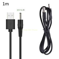 M5TD USB Charging Cable Cord Universal USB to for DC 5.5x2.1 5.5x2.5 3.5x1.35 4.0x1.7 2.5x0.7 Power Supply Cable