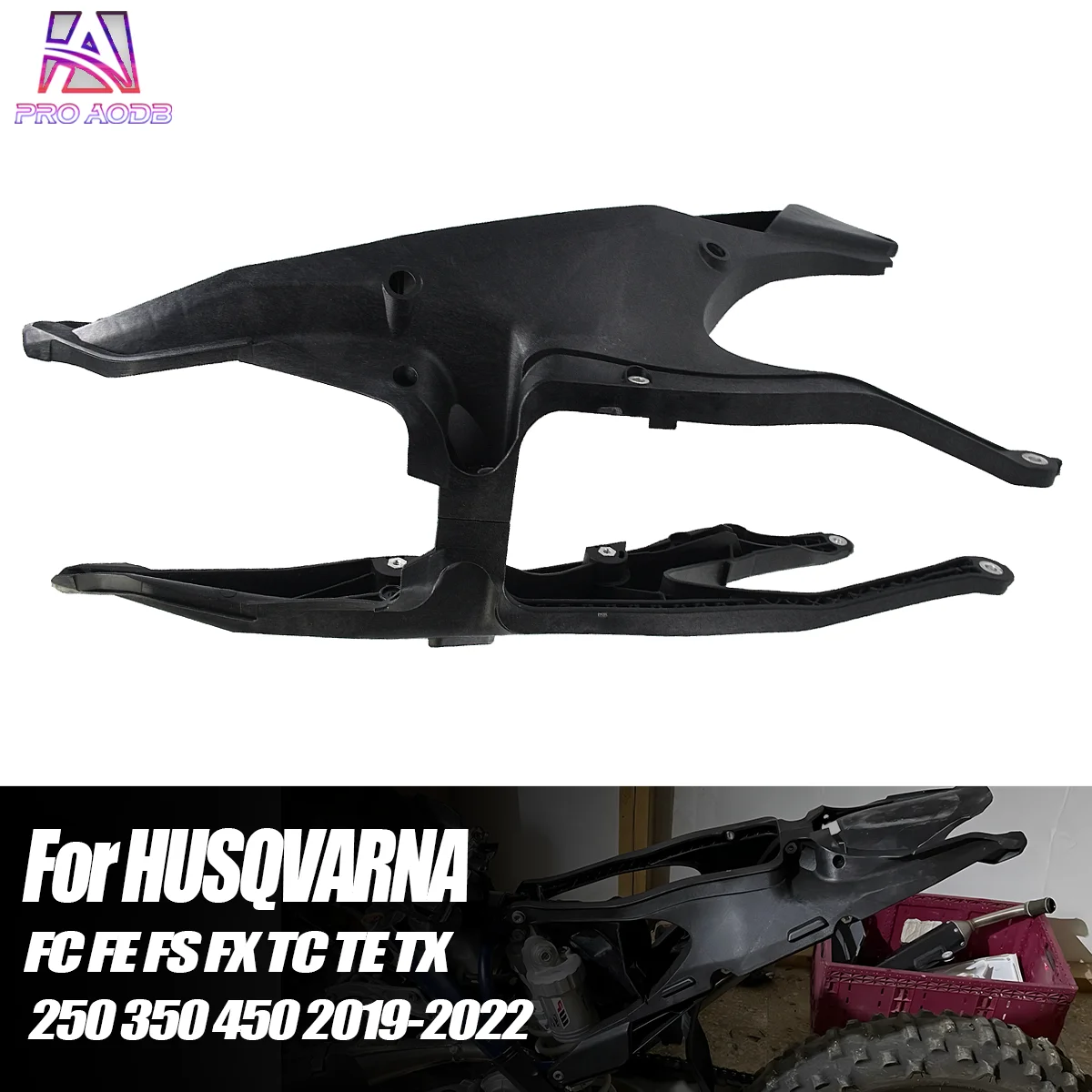 For HUSQVARNA Motorcycle Strengthen Subframe Rear Seat Support Frame Tailstock Mount 150-450 TC TX TE FC FX FE 2019-2023 Parts