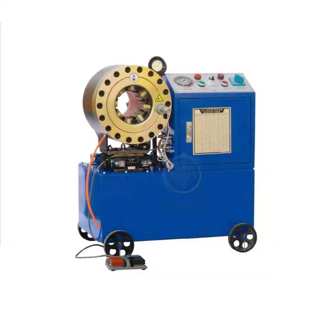 Quality 220-volt steel pipe head pressure reducing connector pipe press machine, core tube contraction machine, engine bearing