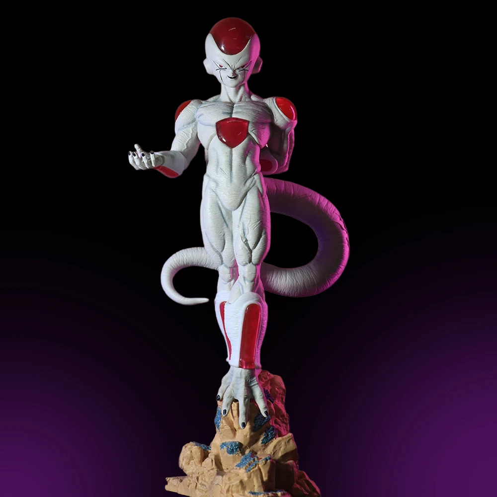 لعبة دراغون بول زد الشكل فريزا كينج عمل تمثال إصبع ضوء لمبة الشكل النهائي الفريزر تمثال جمع نموذج اللعب دمية الهدايا