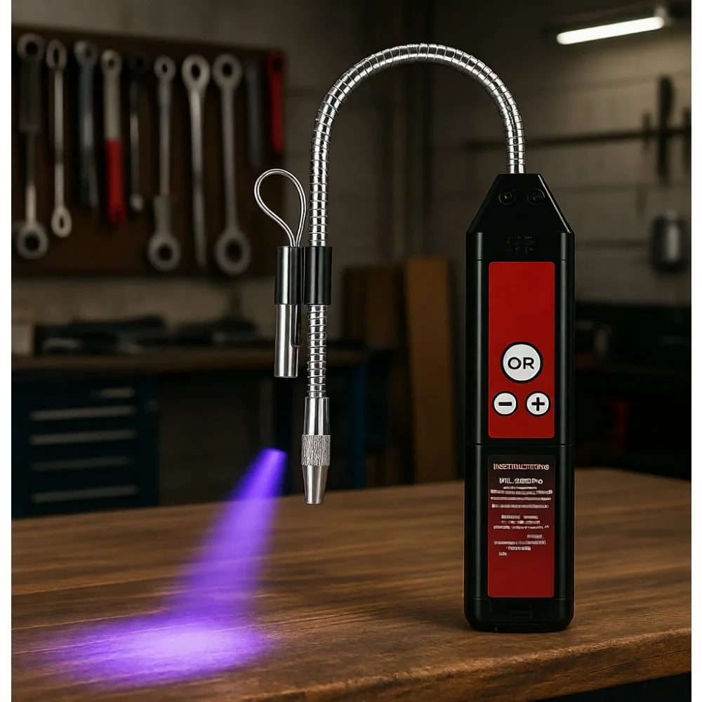 

Advanced Halogen Gas Leak Detector with LED Indicator for HVAC Systems