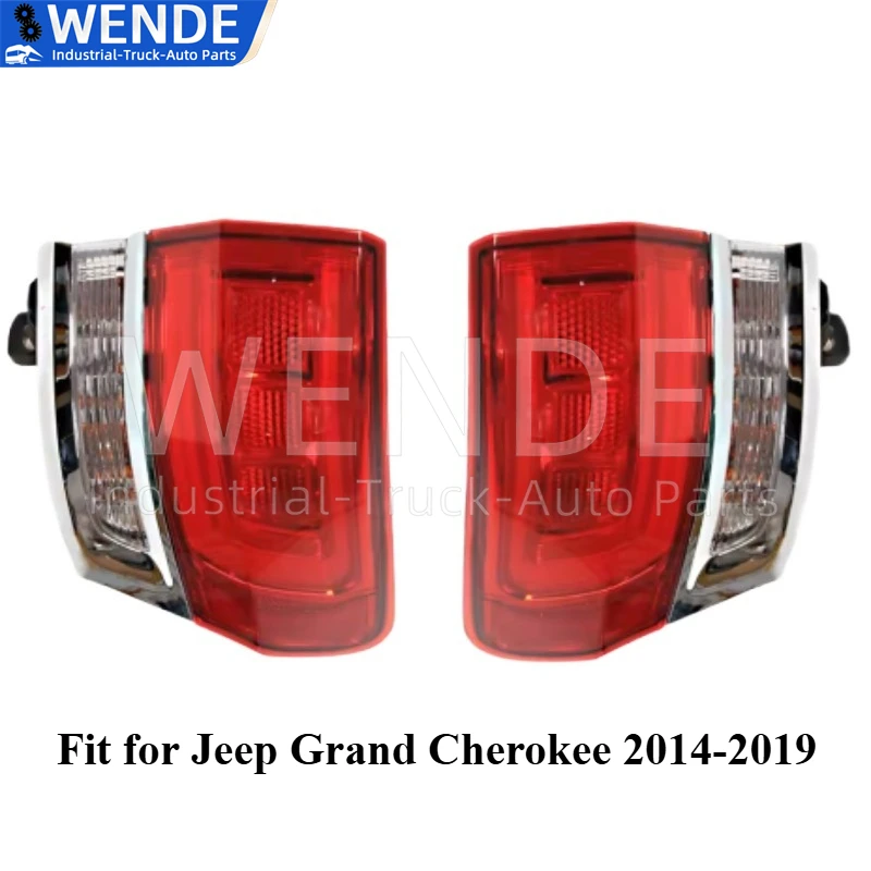 

Left/Right OEM 68110016AC 68110016AE Outer Rear Lamp Chrome Tail Led Light For 2014-2019 Jeep Grand Cherokee