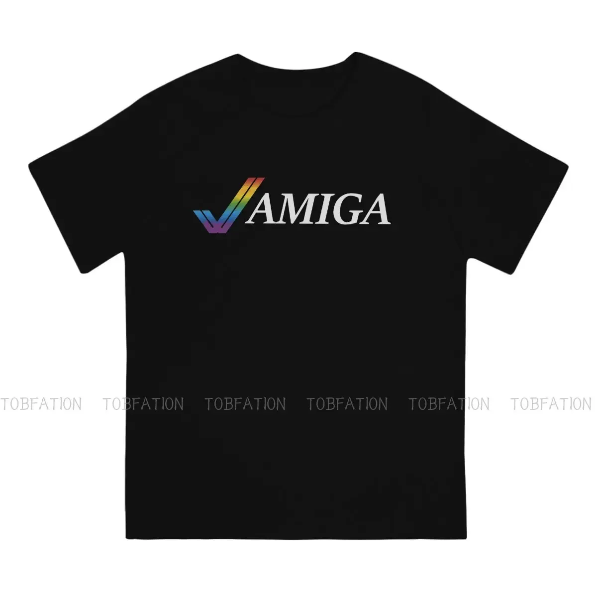 Commodore Amiga 500 Mini Crewneck TShirts Men Women Tees Illustrated Print Homme T Shirt Funny Tops Big Size Cotton Short Sleeve