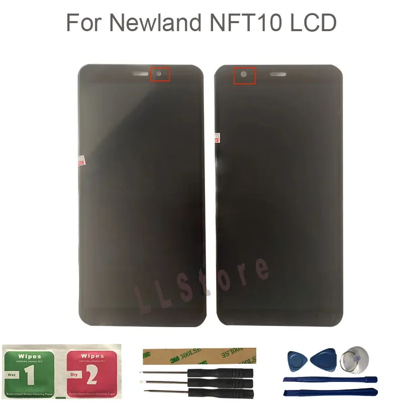 

Neu für newland nft10 NLS-NFT10 lcd display mit touchscreen digitalis ierer baugruppe ersatz mit reparatur werkzeugen