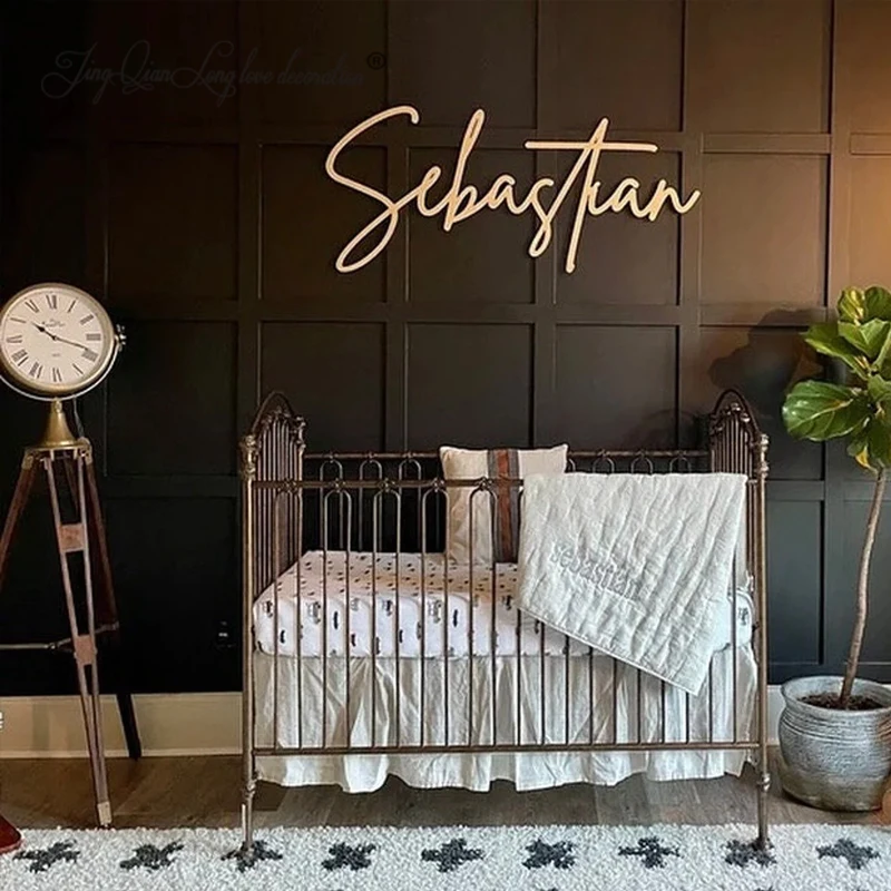 Name Sign for Nursery, Custom  - Baby Nursery Name Wall Art review and price