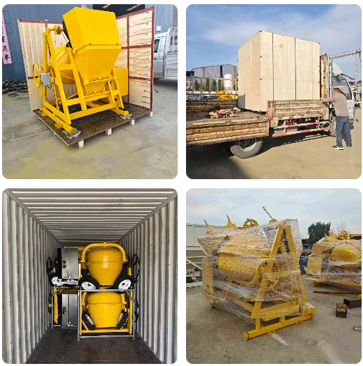 Hydraulic Concrete Mixer | High Efficiency Construction Use Smooth Feeding & Manual Discharge System