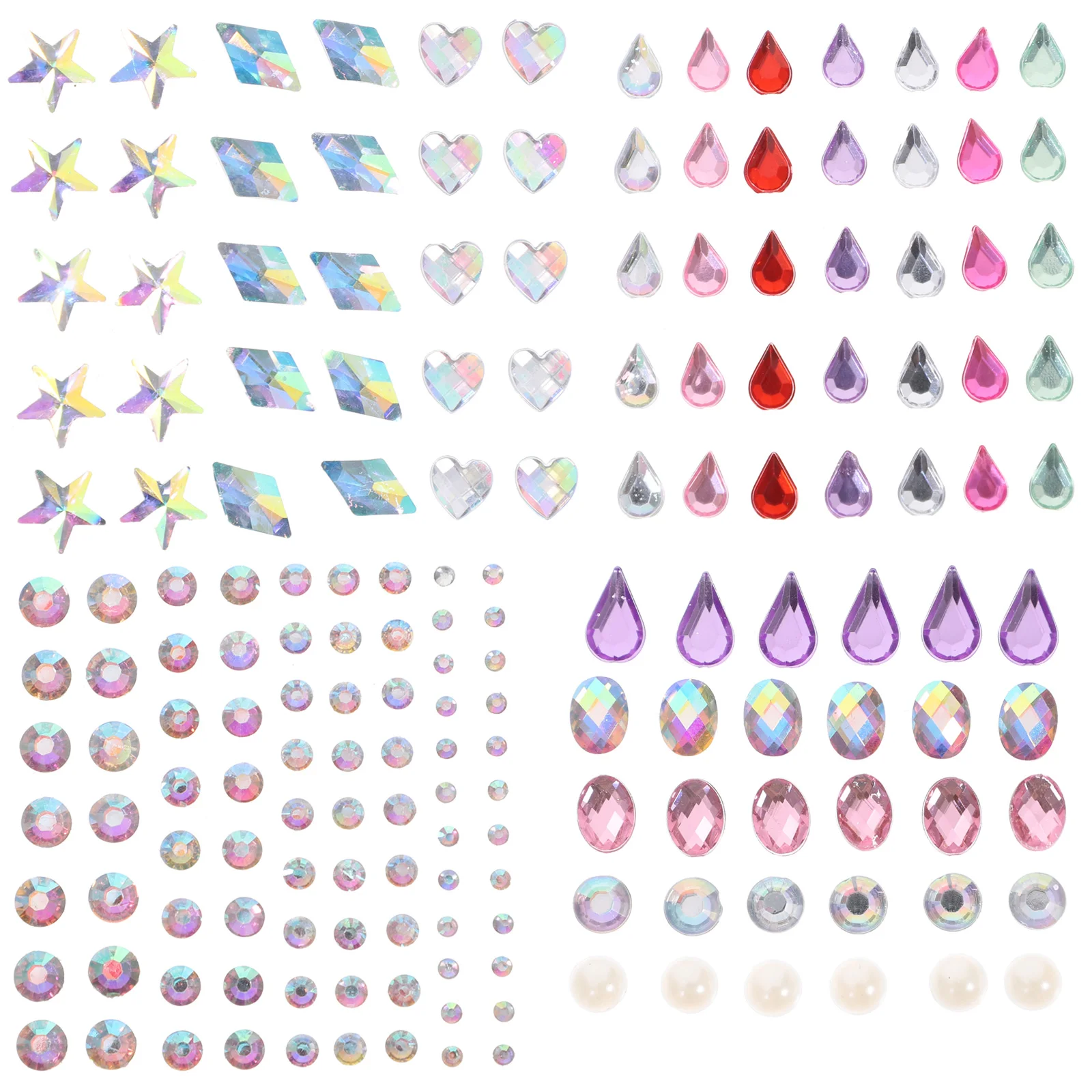 دموع عيون ملصق حفر لؤلؤة الحواجب ماكياج جواهر الوجه الأحجار الكريمة حجر الراين مهرجان هيئة الفن الوشم المؤقت