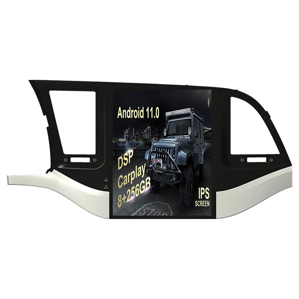 

For Hyundai Elantra 2016-2019 Car Multimedia Player GPS Navigation Radio Auto Stereo touch Android carplay wireless Head Unit