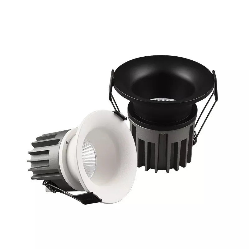 

Anti-Glare Recessed LED COB Downlight 7W 10W 12W15W Dimmable 110V 220V Ceiling Light Spotlight Indoor Lighting