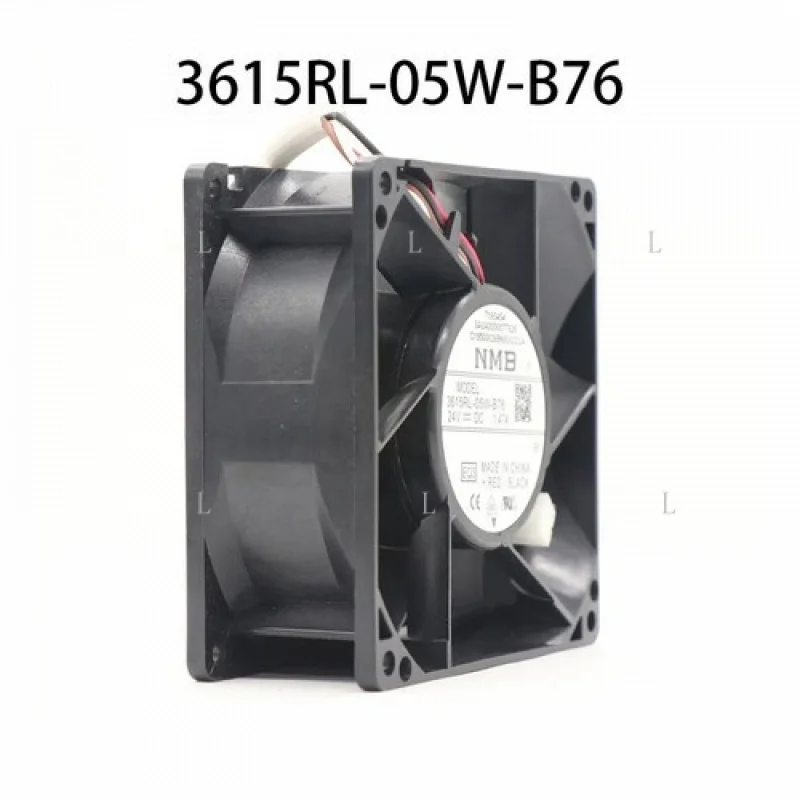 

L для радиатора NMB 3615RL-05W-B76 DC 24 В 1,47 А 90*90*38 мм Вентилятор охлаждения шкафа ACS880