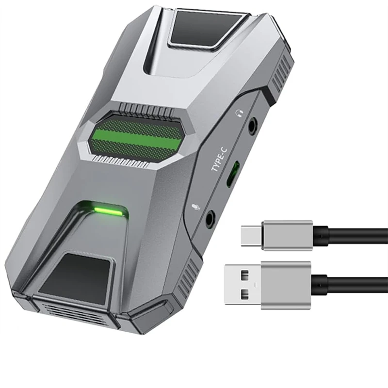 USB 3.0 Capture Card,Full HD 1080P 60 FPS Video Game Recording and Live Streaming Works for /Switch/Camera/PC/OBS-A86Z