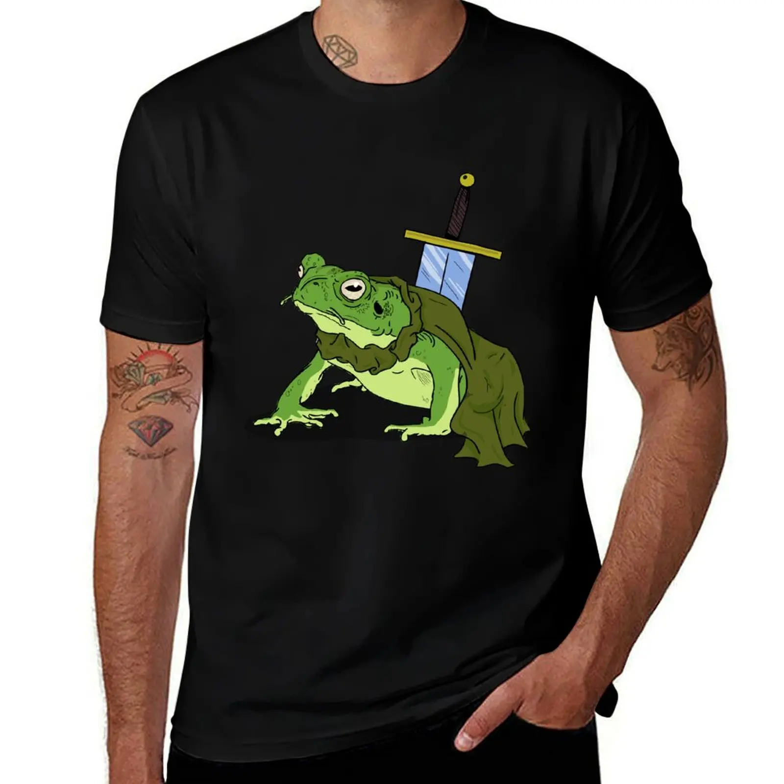 

Ribbit in Time T-Shirt t shirts for man cotton man graphic t shirt T-Shirt