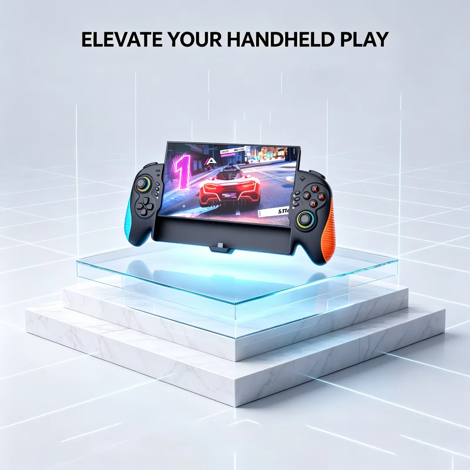 The Integrated Wired Controller Grip for Switch2– 6-Axis Gyro Dual Vibration Type-C Plug and Play Game controller Accessories