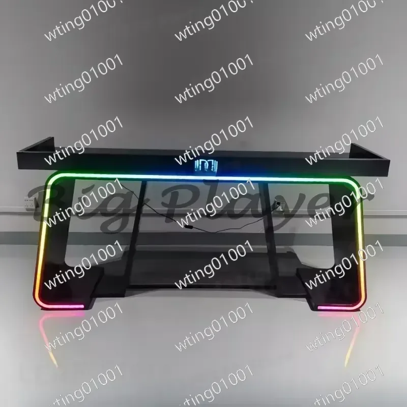 for Bar KTV Party Luminous LED DJ Table Colorful Removable Stainless Steel Acrylic Stand Professional Lighting Booth