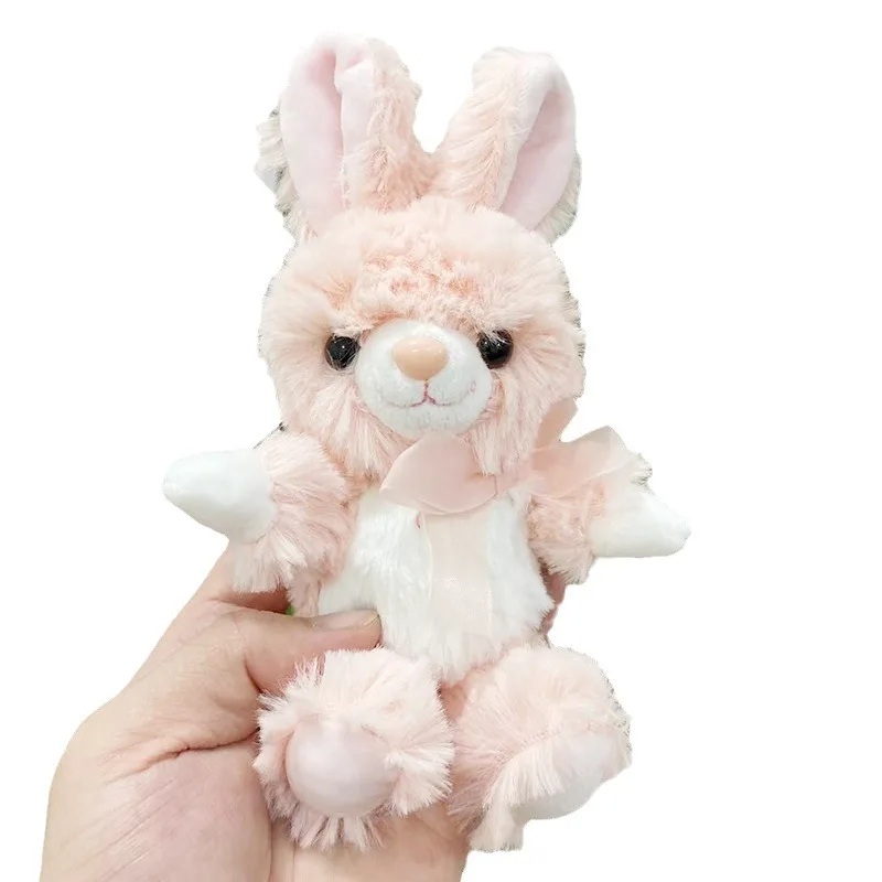 Porte-clés en peluche pour enfants, jouet, lait, beurre de lapin, pendentif de sac, cadeau d'anniversaire, poupée pour enfants, nouveau style