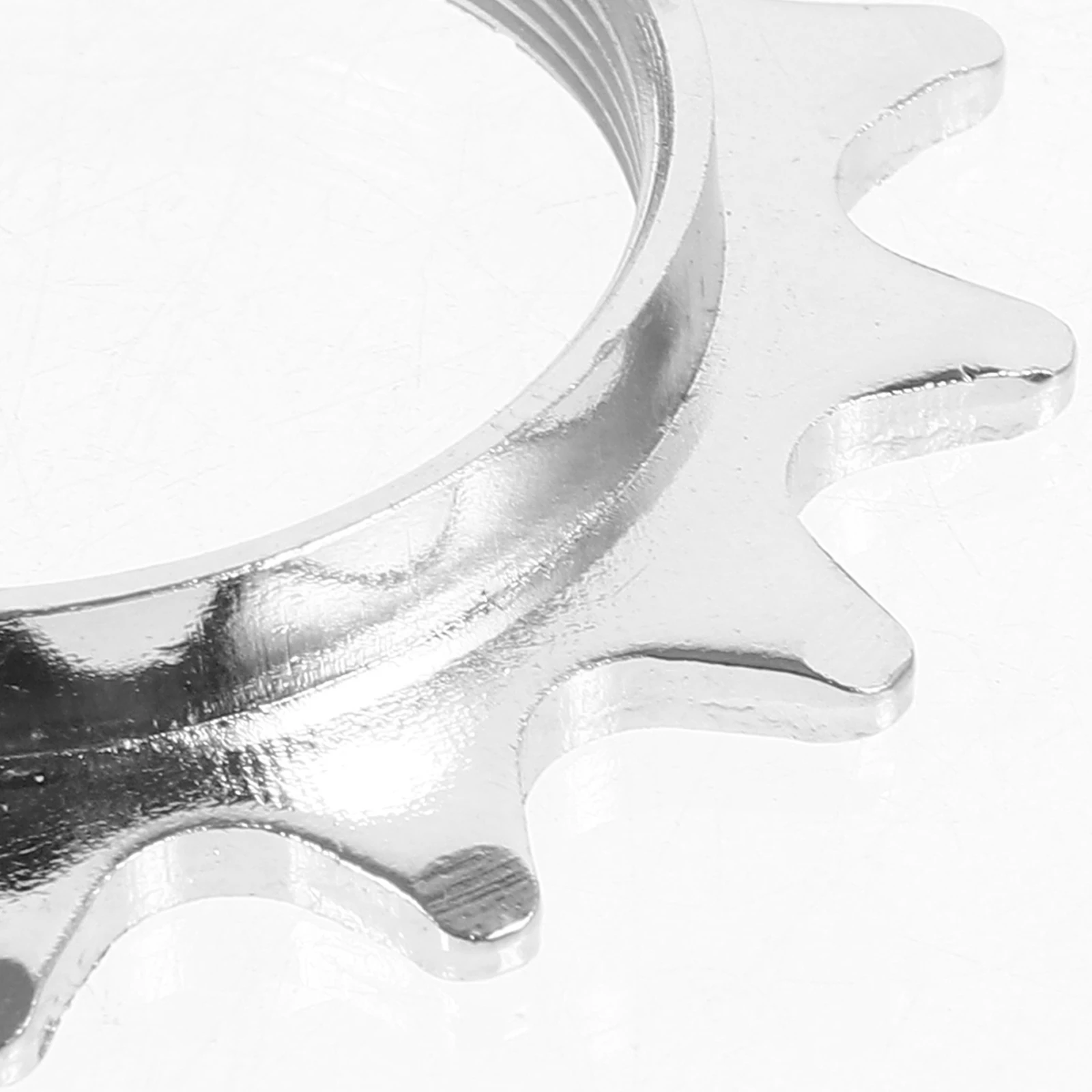 

1 set 13T Freewheel Lock Ring High-Strength Steel Single Speed Fixed Gear Hub Bicycle Metal Sprocket Repair Component