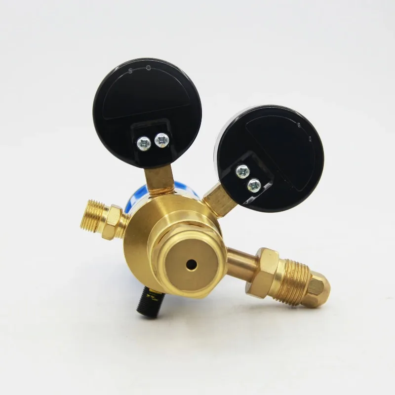 DEM CR2801 Industrial Adjustable Brass Body Oxygen Cylinder Two-Stage Argon Oxygen Regulator