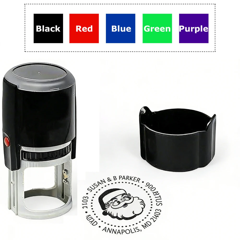 Personalisierter Stempel mit Eigenem Logo, Individueller Adressstempel, Personalisierte Siegel für DIY-Hochzeitseinladungen, Umschläge und Geschenkkarten