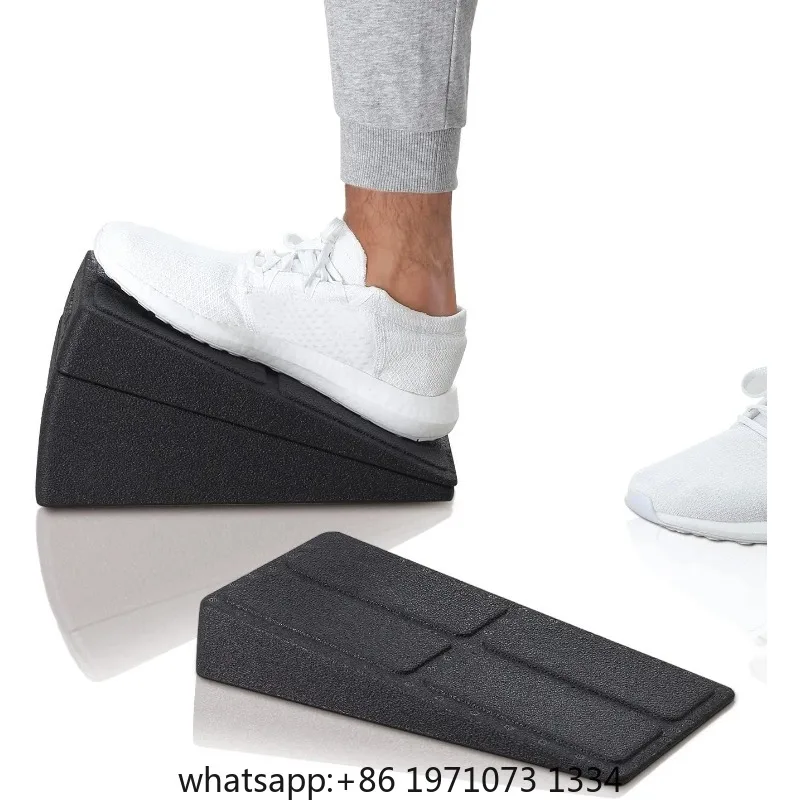 Squat Wedge Calf Stretcher for Physical Therapy Equipment Plantar Fasciitis,Heel, Foot Stretching, Shin Splint, and Calf Stretch