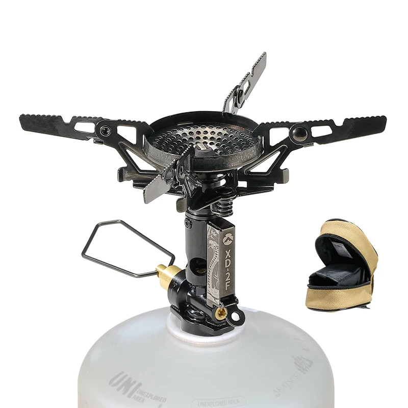 

Campingmoon 2025 Anniversary Outdoor Butane Stove Lightweight Custom Logo Stove Camping Folding Portable Camping Gas Stove