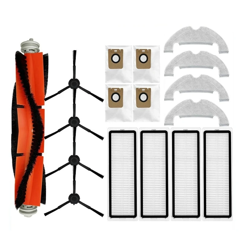 

Основная боковая щетка Hepa-фильтр, швабра, мешок для пыли, запасные части для робота-пылесоса Xiaomi Dreame Bot D10 Plus RLS3D
