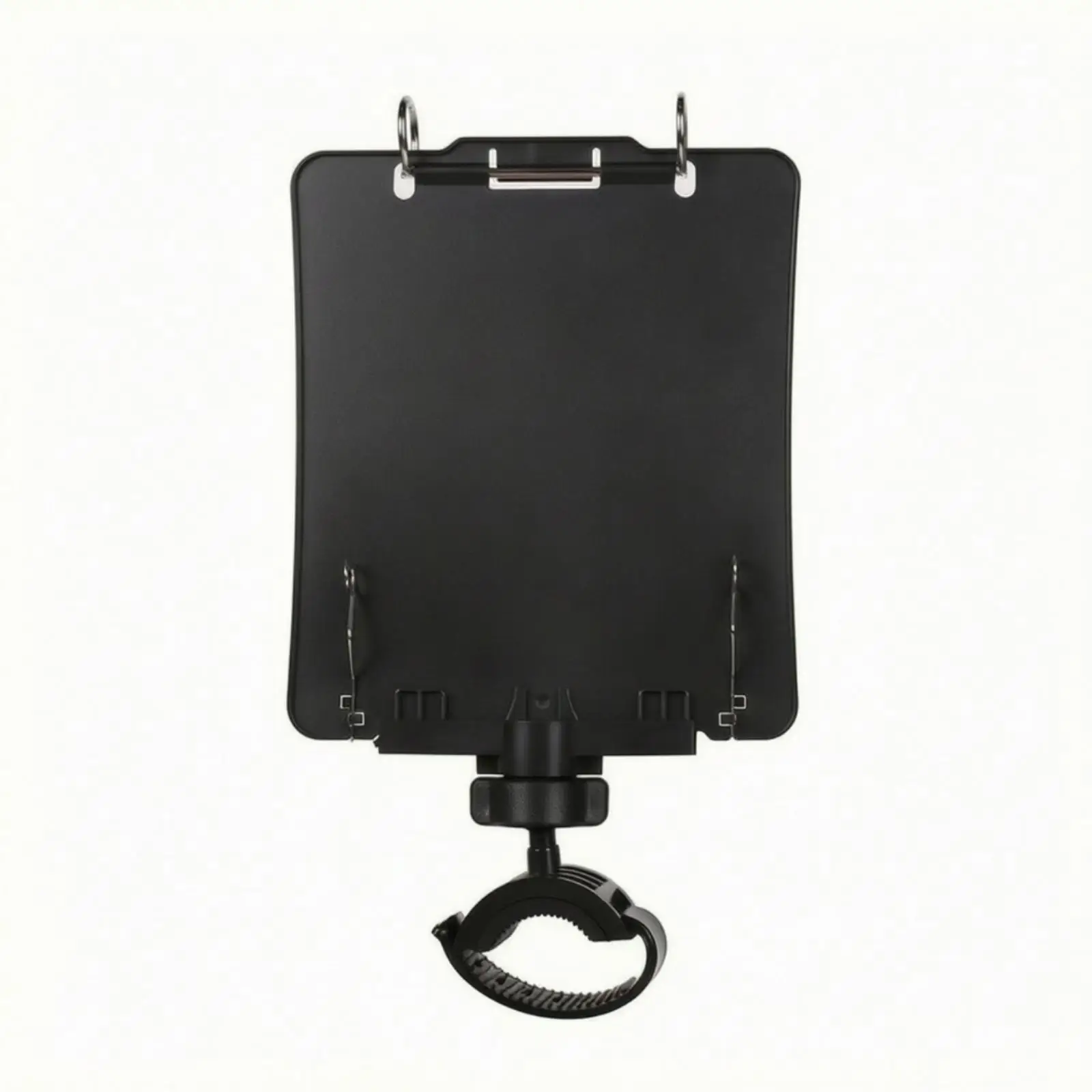 Secure Trumpet Lyre Music Holder for Brass Instruments with Metal Ring Hinge Paper Clips and Tension Knob