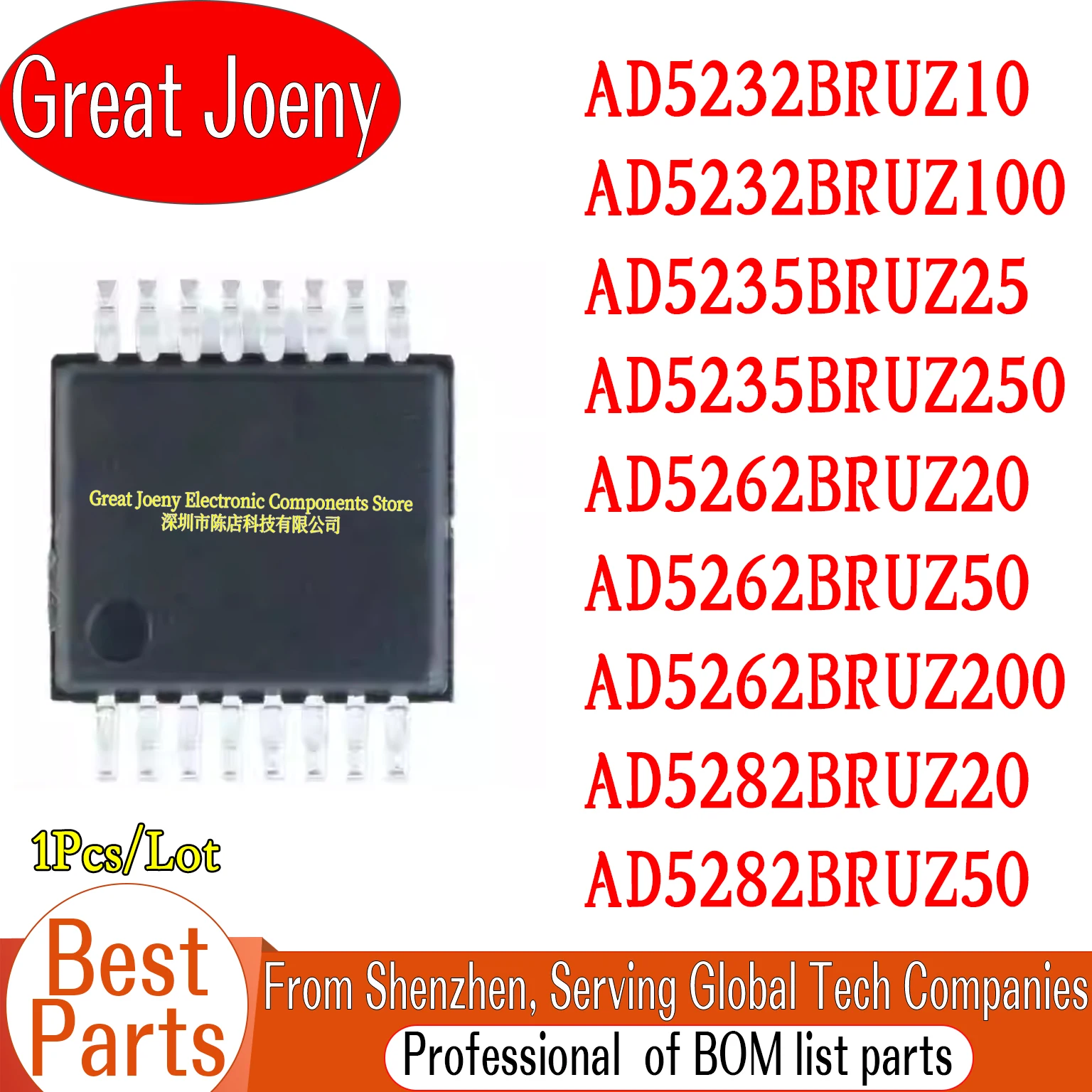 

AD5232BRUZ10 AD5232BRUZ100 AD5235BRUZ25 AD5235BRUZ250 AD5262BRUZ20 AD5262BRUZ50 AD5262BRUZ200 AD5282BRUZ20 AD5282BRUZ50 AD5282