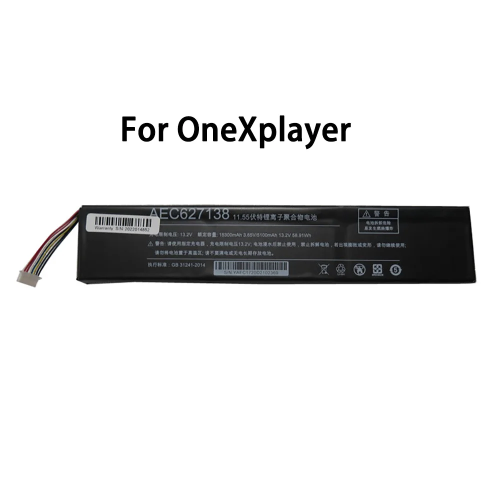 

Аккумулятор AEC627138 HD627138 для One-Netbook и OneXplayer, 13.2В, 15300мАч, 58.91Втч, новый