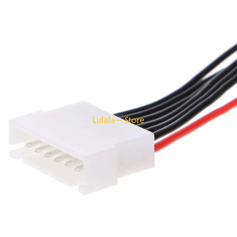 Y4QA 10 Pc JST-XH enchufe 6S Lipo Balance cable extensión 30cm para RC coche barco avión