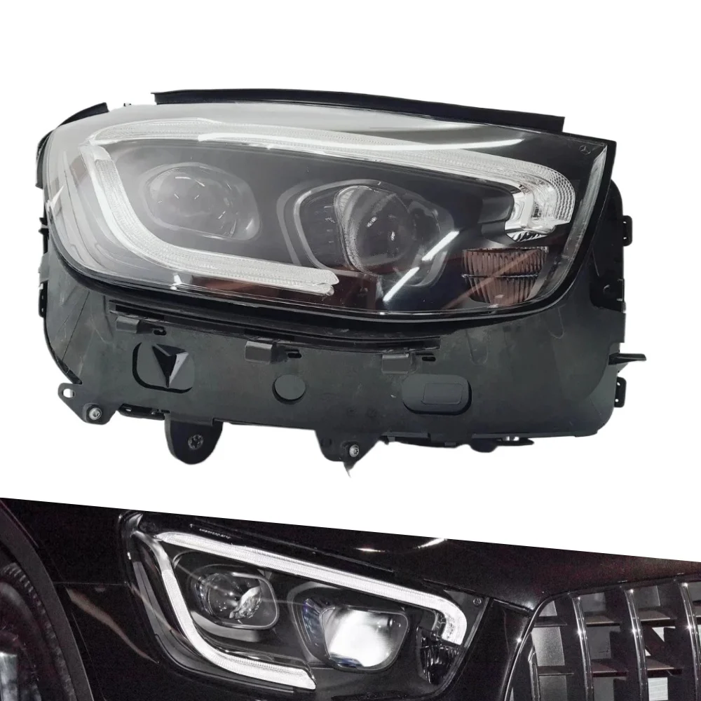 

Подходит для Mercedes-Benz GLC X253 Фара 2020-2022 W253 Фары GLC300 GLC43 GLC63 Фара Многолучевая светодиодная фара в сборе