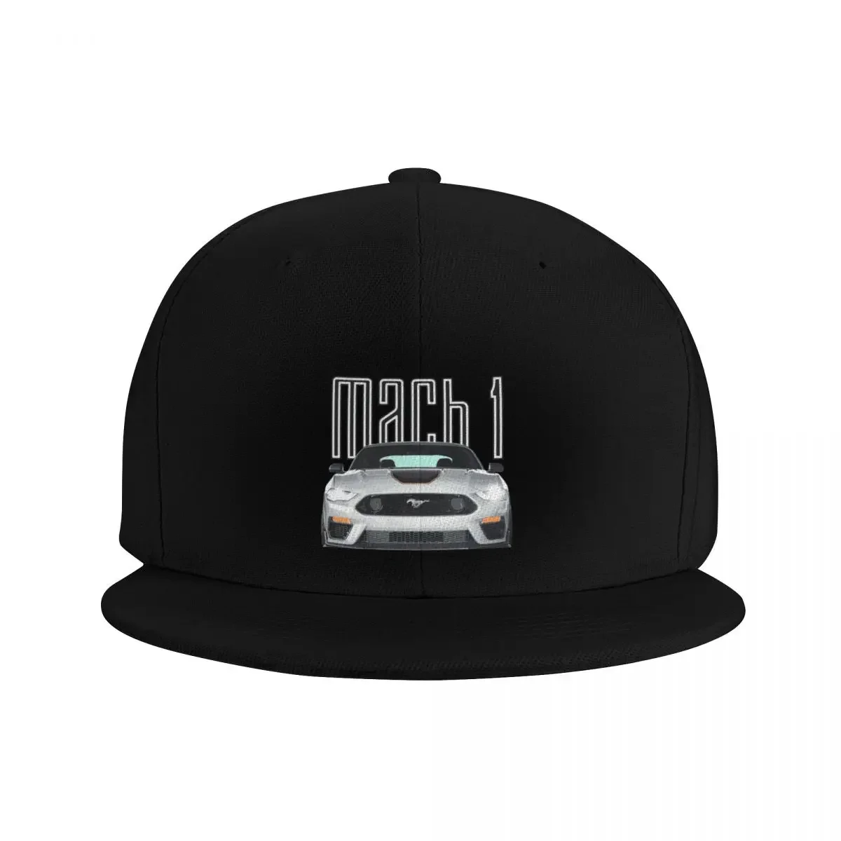 MACH 1 Mustang GT 5.0L V8 Performance Car Fighter Jet Gray STANCECap Baseball Cap Custom Cap Sports Cap Women's Golf Wear Men's