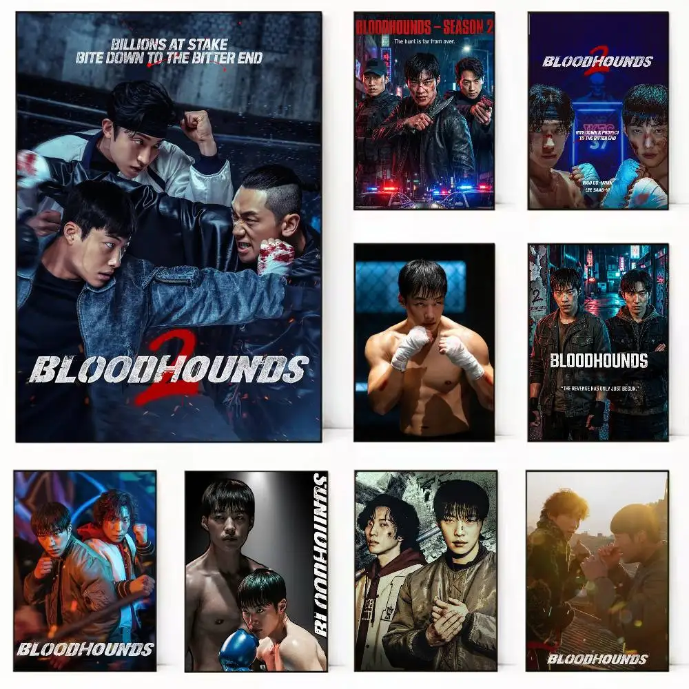 

HOT Drama B-Bloodhounds 2 Poster HD Quality Wall Art Retro Posters For Home Room Wall Decor Self Adhesive