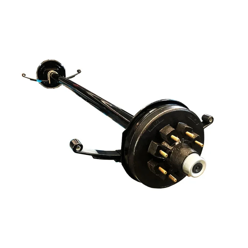 

Axles And Parts Trailer Axle 7000 Lbs Black Cast PCD 165.1 For Mobile Home