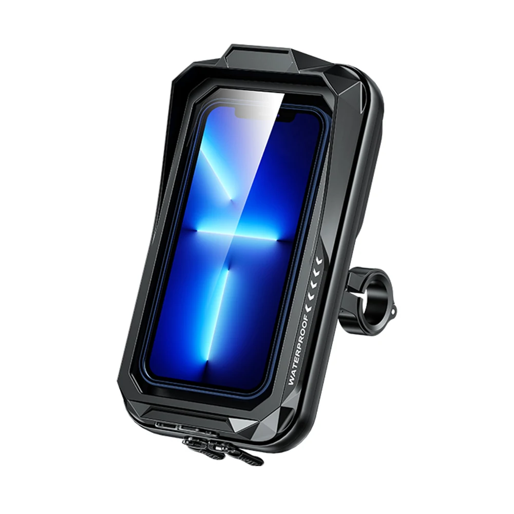 Handlebar Phone Case Bag Touch Screen Bicycle Motorcycle Phone Holder 360 Degree Rotation for Cycling Riding Equipment