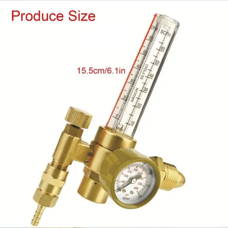

U0DF High Precise Pressure Argon CO2 Gas Regulator Gauge for Mig Tig Stable Welding