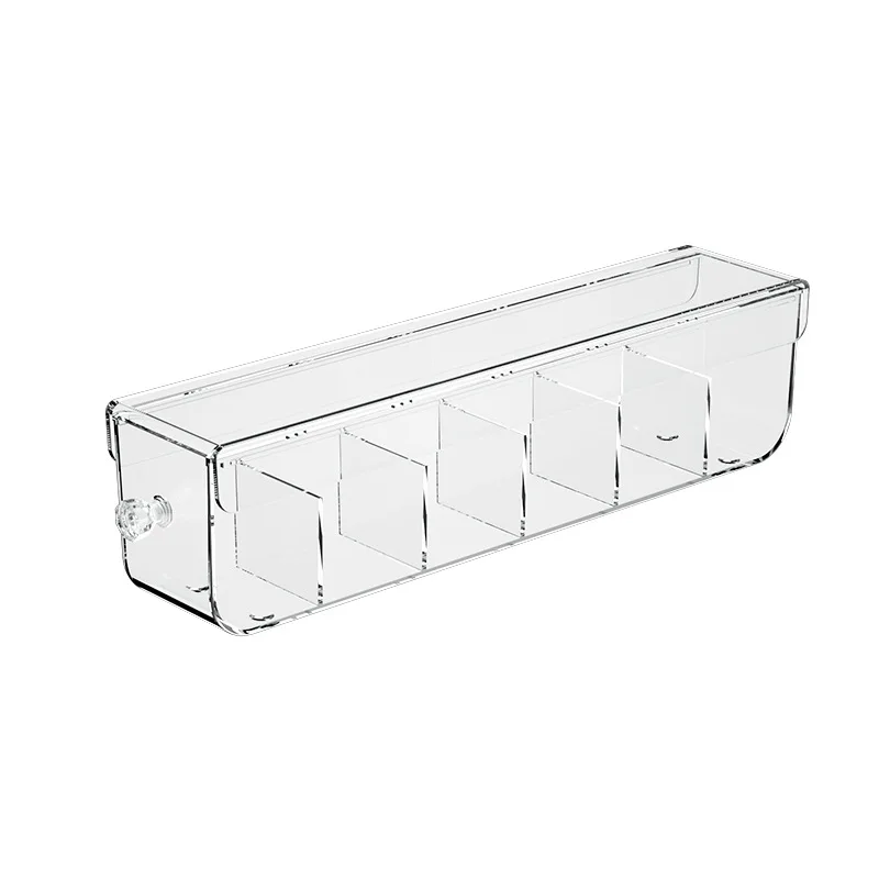 Pull Out Underwear Storage Rack for Socks Wall Mounted Plastic Organizer with Dividers for Bra Cabinet Closet Storage Box - Image 5