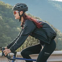 ROCKBROS-Chaqueta de protección solar para bicicleta, Tops de piel transpirables para ciclismo, ropa deportiva para senderismo al aire libre, pesca, Jersey absorbente para el sudor, verano