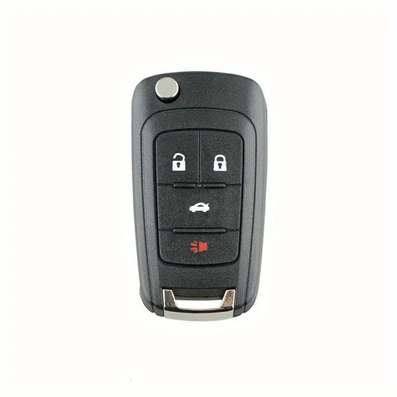 4 Buttons Flip Remote Key Case Shell For Chevrolet For Camaro For Cruze For Equinox