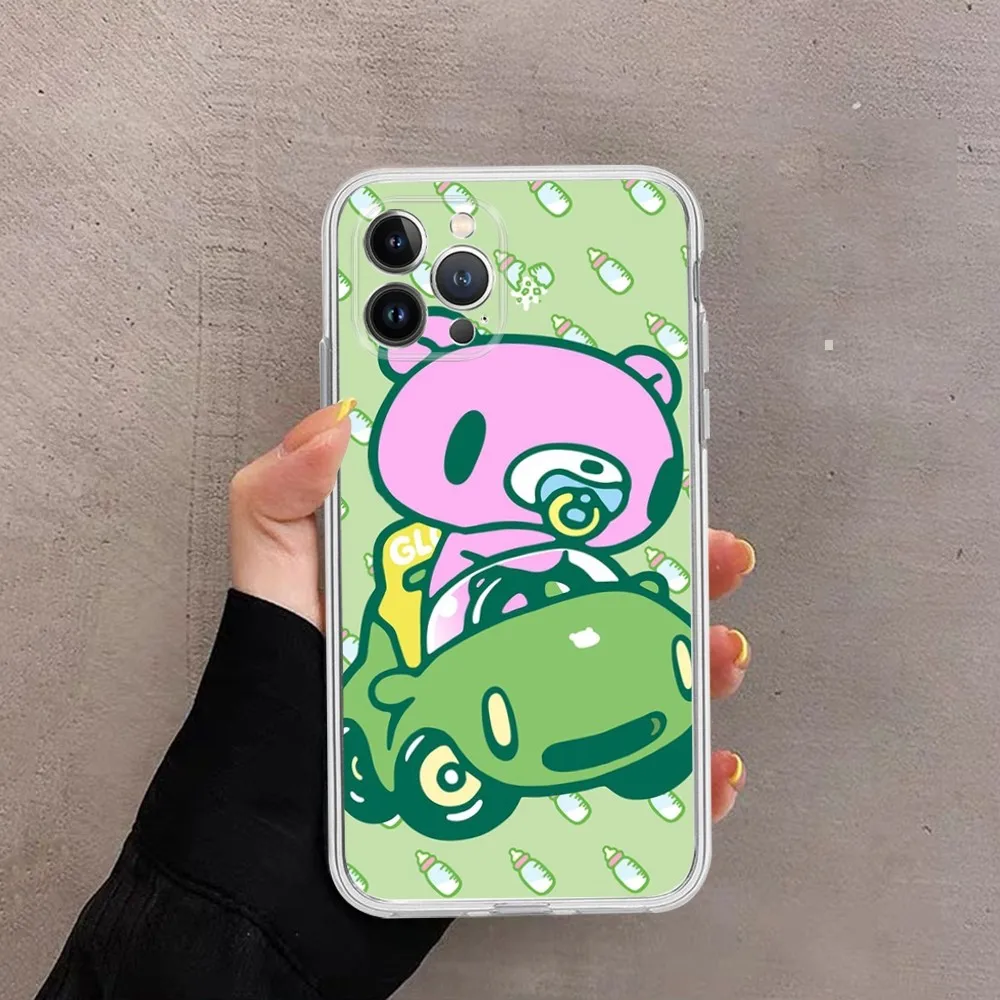 Gloomy Bear Phone Case For iPhone 15 14 11 12 13 Mini Pro XS Max Cover 6 7 8 Plus X XR SE 2020 Funda Shell