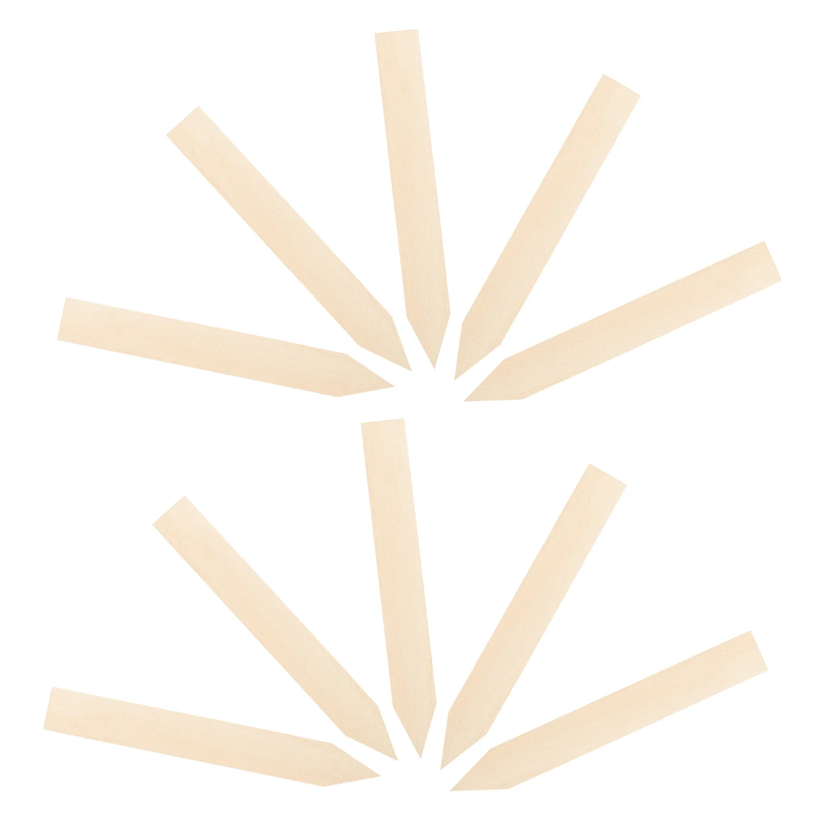 

50Pcs Wooden Plant Markers Durable Reusable Garden Tags for Outdoor Pots Rockery Bonsai Plant Label Garden Markers