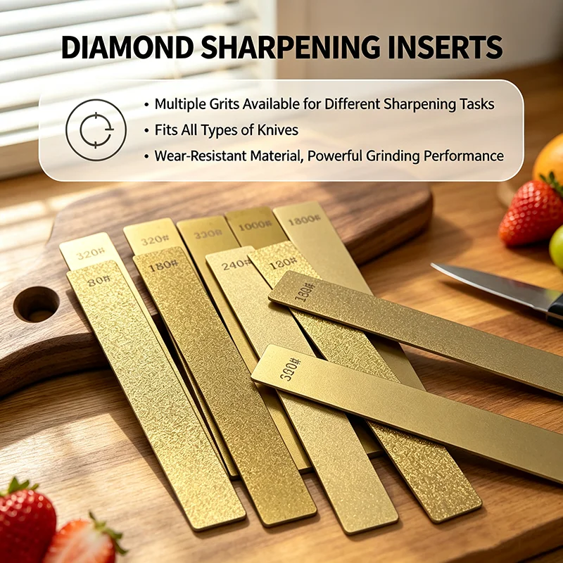 Workshop Tools Knife Sharpener - Diamond No‑Base Knife Sharpener Diamond Whetstone