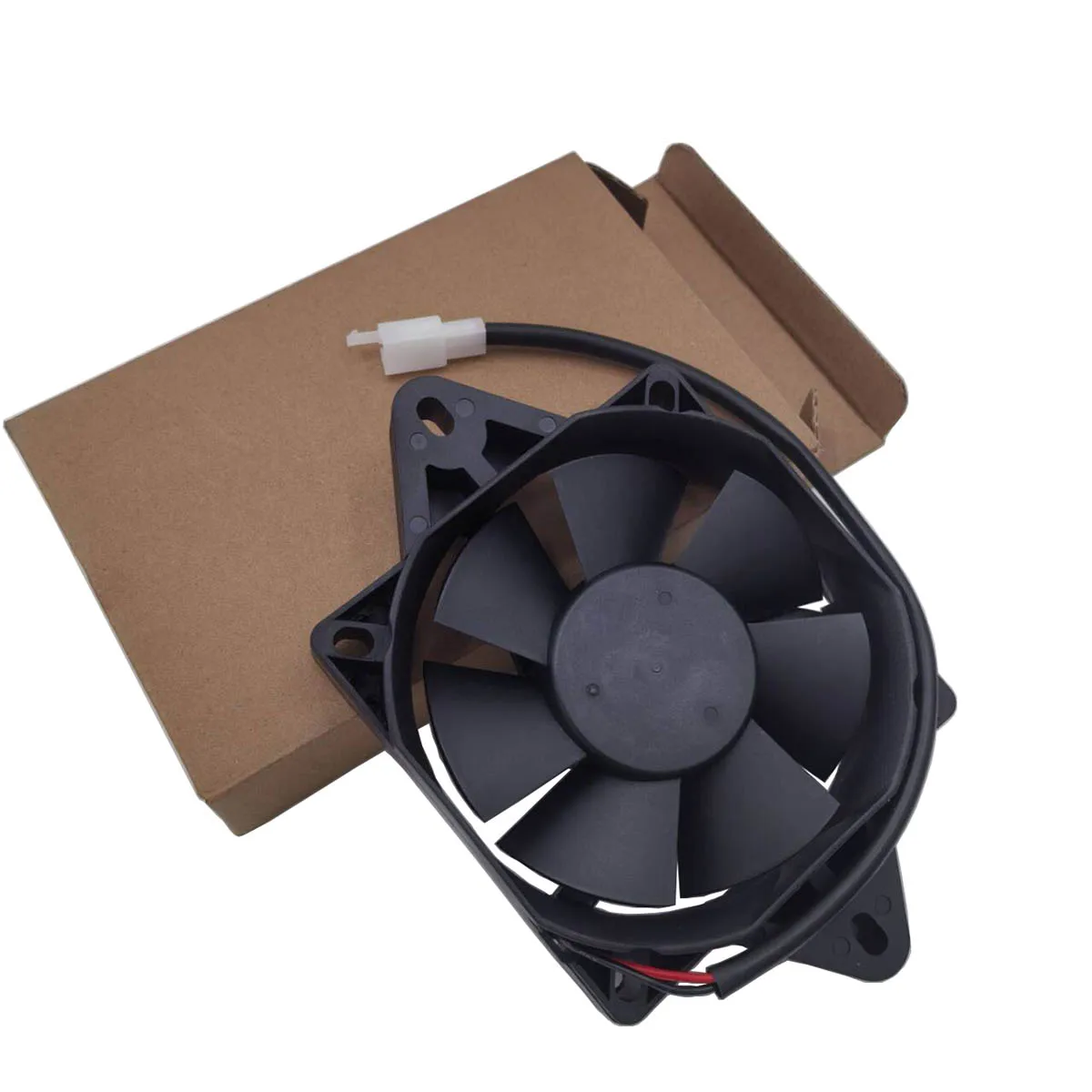 

Вентилятор резервуара для воды для мотоцикла, охлаждающий вентилятор, охладитель воды, электрический радиатор для 200cc 250cc 300cc Dirt Pit Bike ATV Quad Go Kart