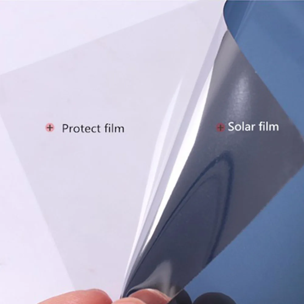 Window Privacy Film Sun Blocking Mirror Reflective Tint One Way Heat Control Vinyl Anti UV Window Stickers for Home and Office