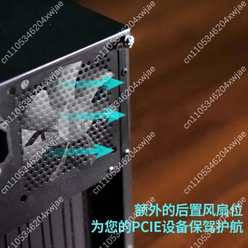 L8 8 Bay NAS Enclosure SAS SATA Backplate ATX PSU Mobo Full Height PCIe Desktop Storage Server