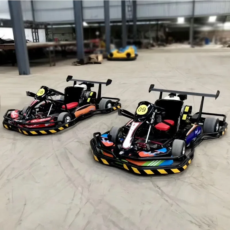 LMQ-Cheap Go Kart Quadros para Adultos, passeios de diversões, elétricos ou gasolina, venda quente