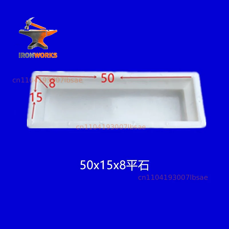 Concrete Plastic Mold, Right Angle Plan, Flat Stone, Circular Arc Chamfered Road Along Stone