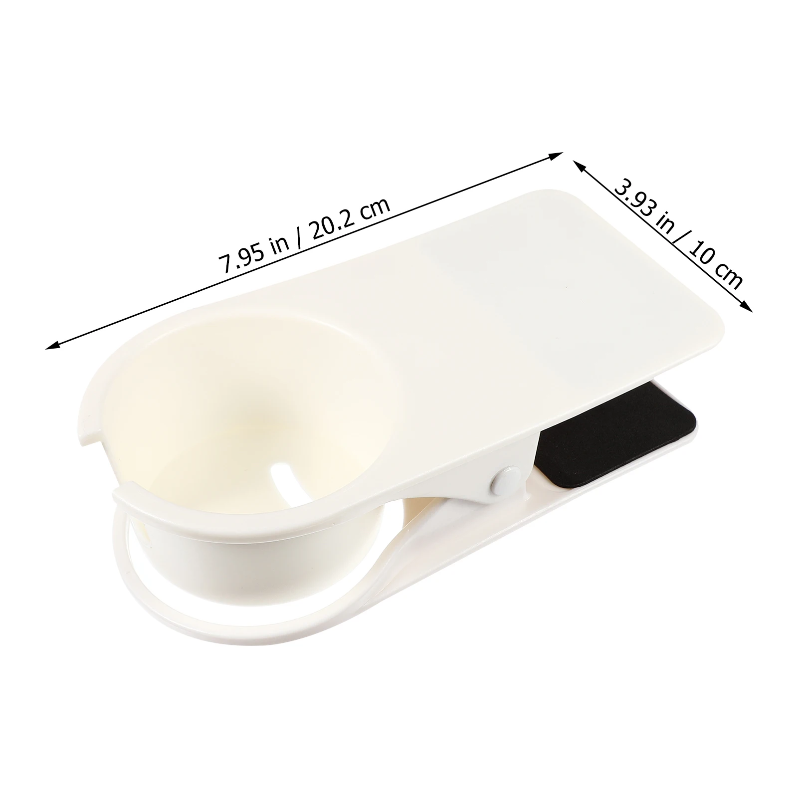 Cup Holder Easy Installation Clamp for Desks Clip Office Table Abs Multi-functional