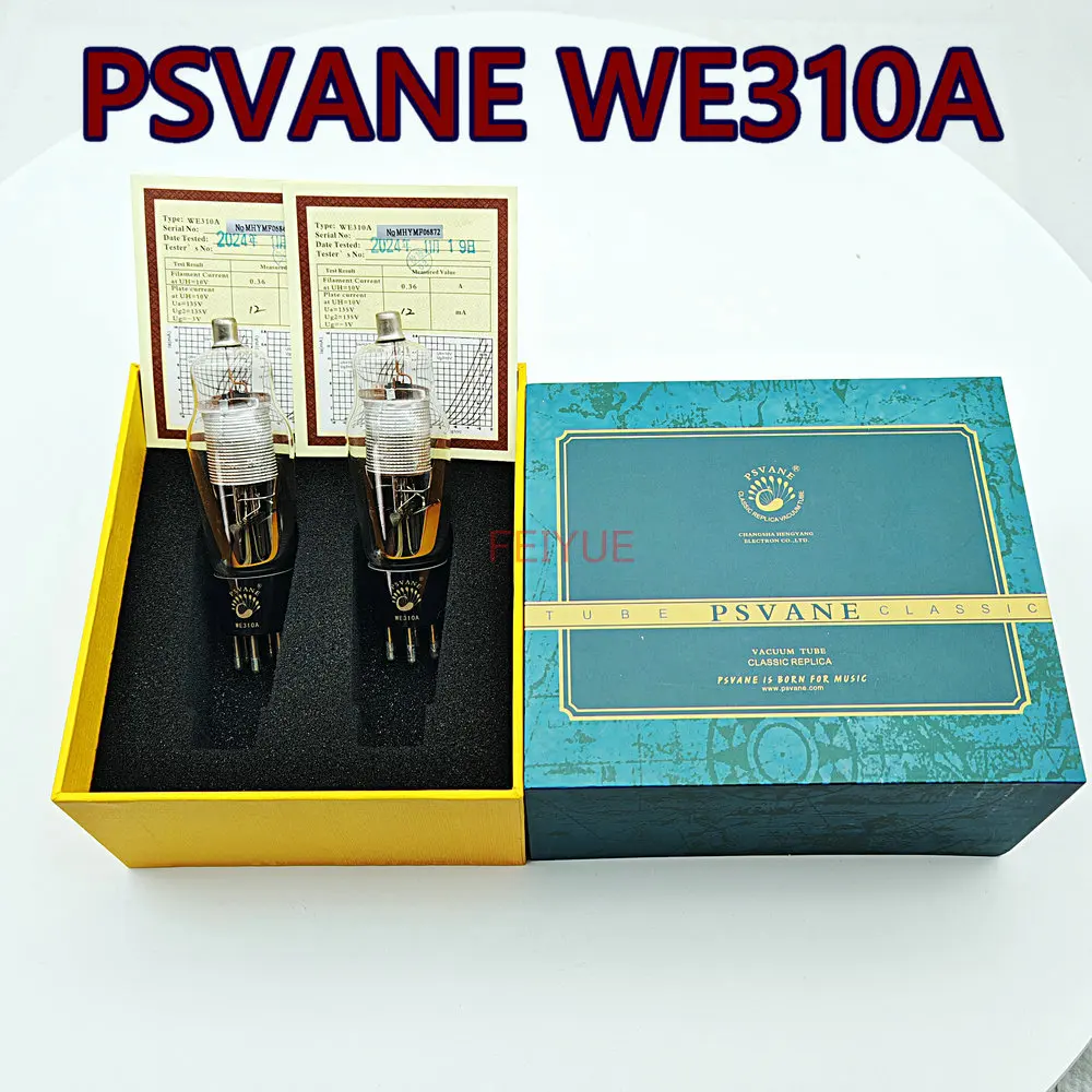 Вакуумный трубчатый усилитель FEIYUE PSVANE WE310A 1:1 копия WE 310A для Hi-Fi аудиоклапана электронный трубчатый усилитель Сделай Сам заводское соответствие Quad